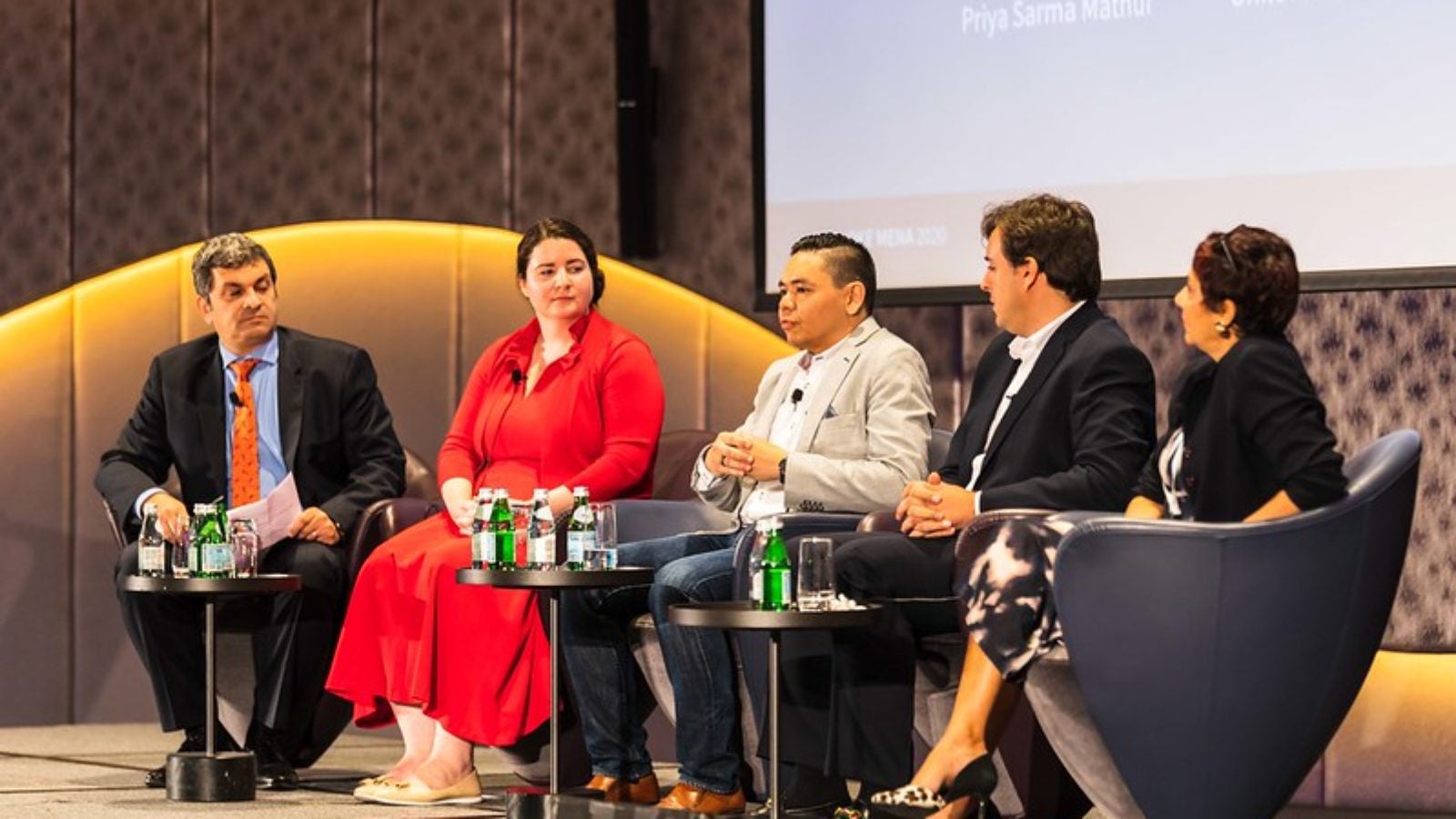 Hannah speaks at the 2020 Provoke Mena Summit in Dubai alongside corporate partners committed to gender equality