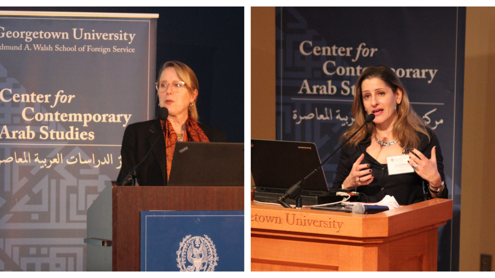Dr. Davis (left) and Dr. Daoudy (right)