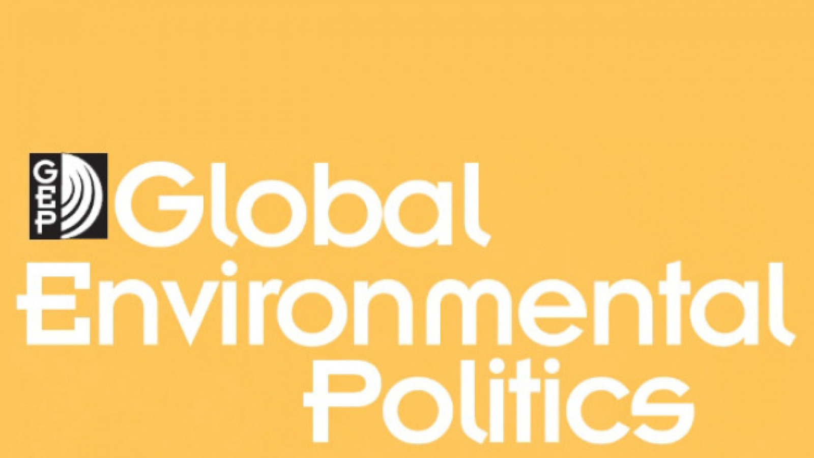 The logo of the journal Global Environmental Politics