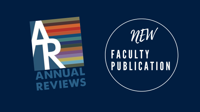 Annual Review New Faculty Publication banner