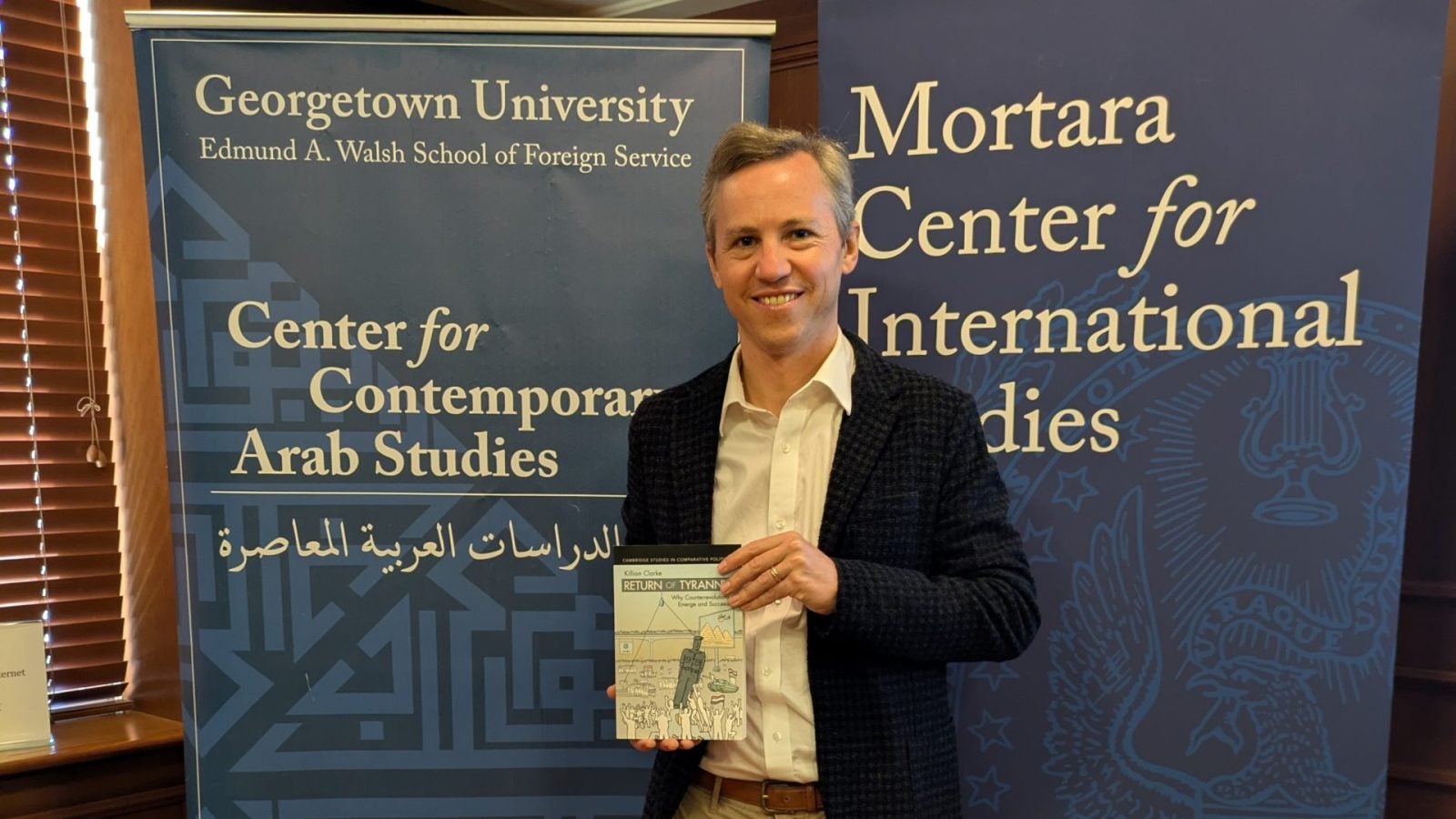 His book, Return of Tyranny, examines why some revolutions are challenged and reversed by counterrevolutions