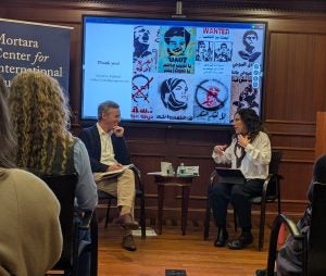 Clarke at book launch