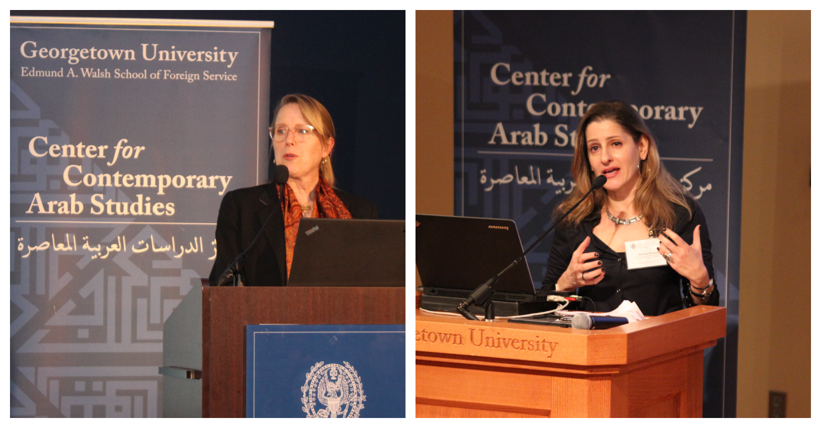 Dr. Davis (left) and Dr. Daoudy (right)