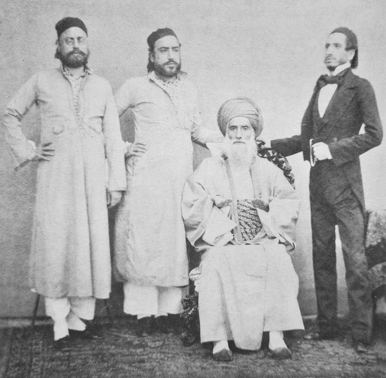 The Sassoon posing for a picture