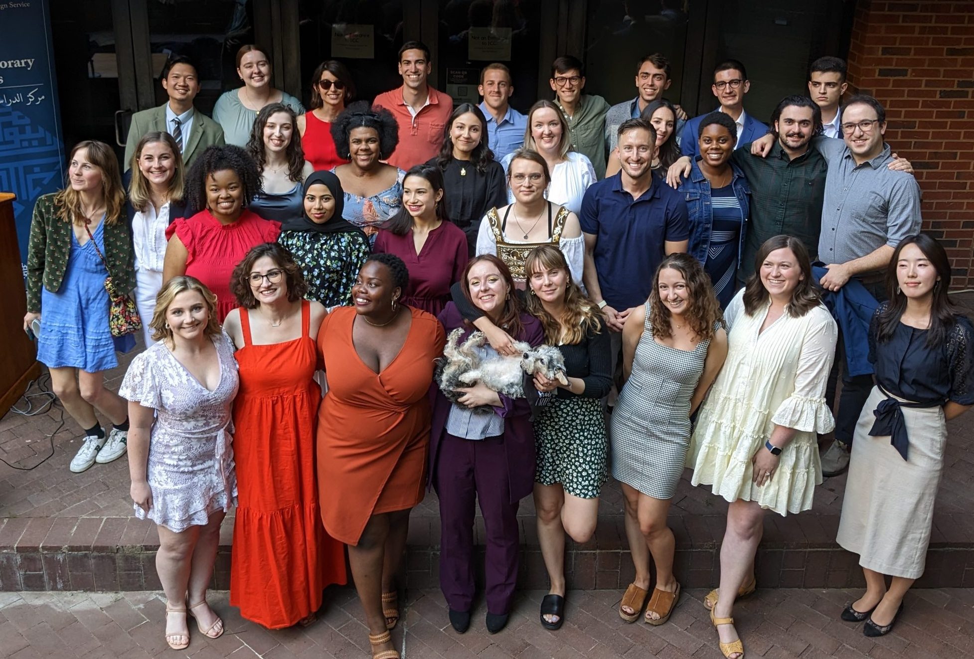 Group photo of 2023 MAAS graduates