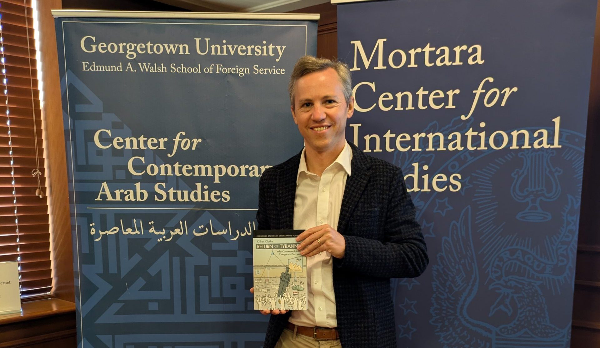 His book, Return of Tyranny, examines why some revolutions are challenged and reversed by counterrevolutions