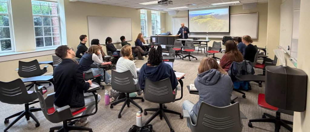 Image for Prof. Jebnoun Speaks at Davidson College